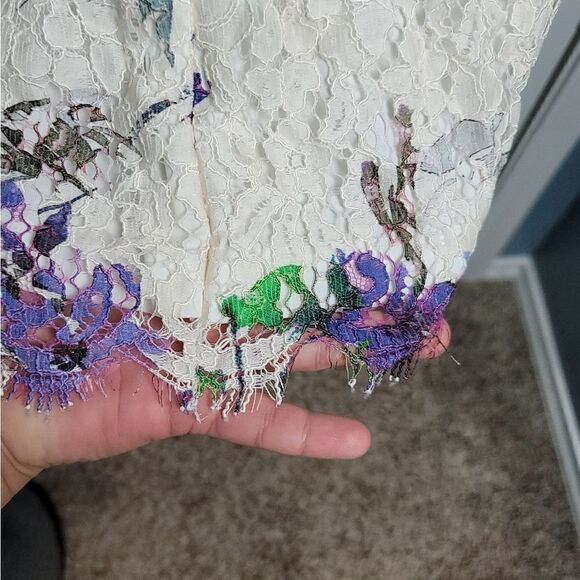 NWT DKNY Floral And Lace Sheath Dress - Picture 6 of 14